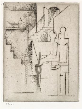 LOUIS MARCOUSSIS 10 Eaux-Fortes pour Aurelia.